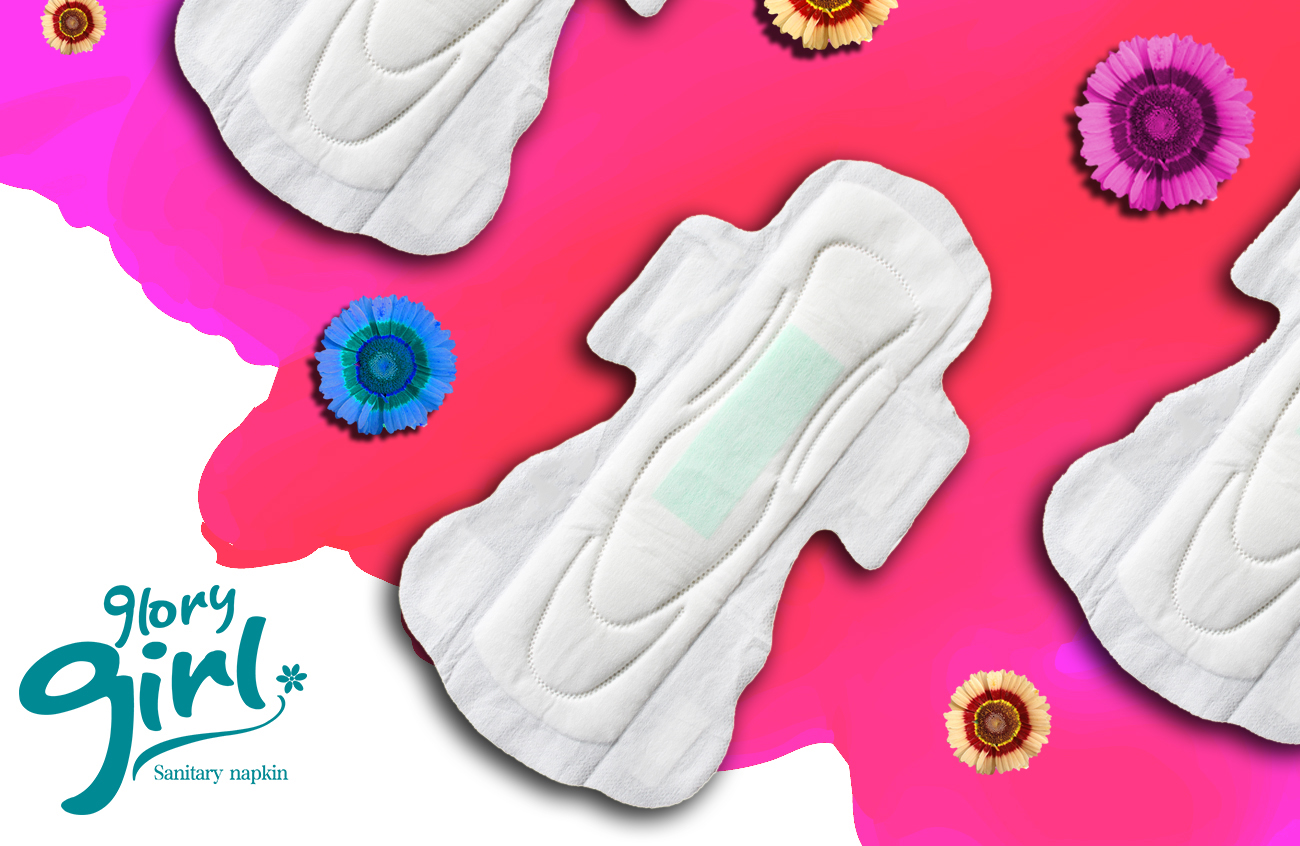 Natural sanitary napkins