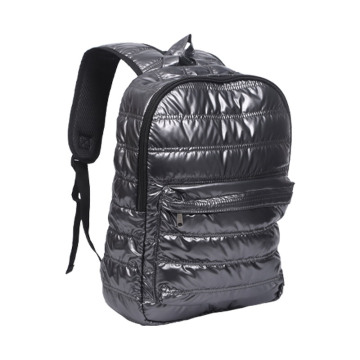 Nylon Daily School Backpack Pereka Zipper Sekolah Perjalanan Beg
