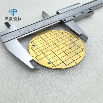 CVD 金メッキ ダイヤモンド ヒートシンク – Au コーティングを施した高熱伝導性ヒート スプレッダー