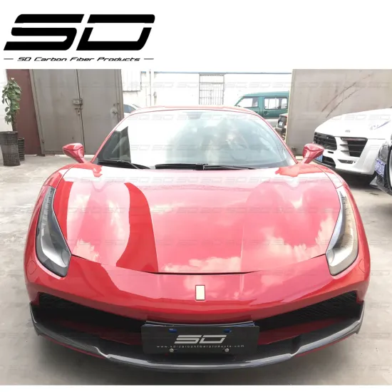 N Style Dry Carbon Fiber Car Parts Full Set Body Kit for Ferrari 488 GTB