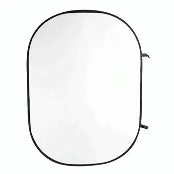 Portable Collapsible Chroma Key Double Colors Studio Backdrops - 1.2x1.8M Wrinkle-Free Green Screen Backgrounds