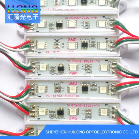 DC12V 0.72W LED Light, Flashing LED Module RGB