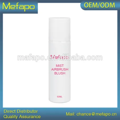 Aerosol Cosmetic Blush Mist Blush Spray Blush Makeup                        
                                                Quality Choice