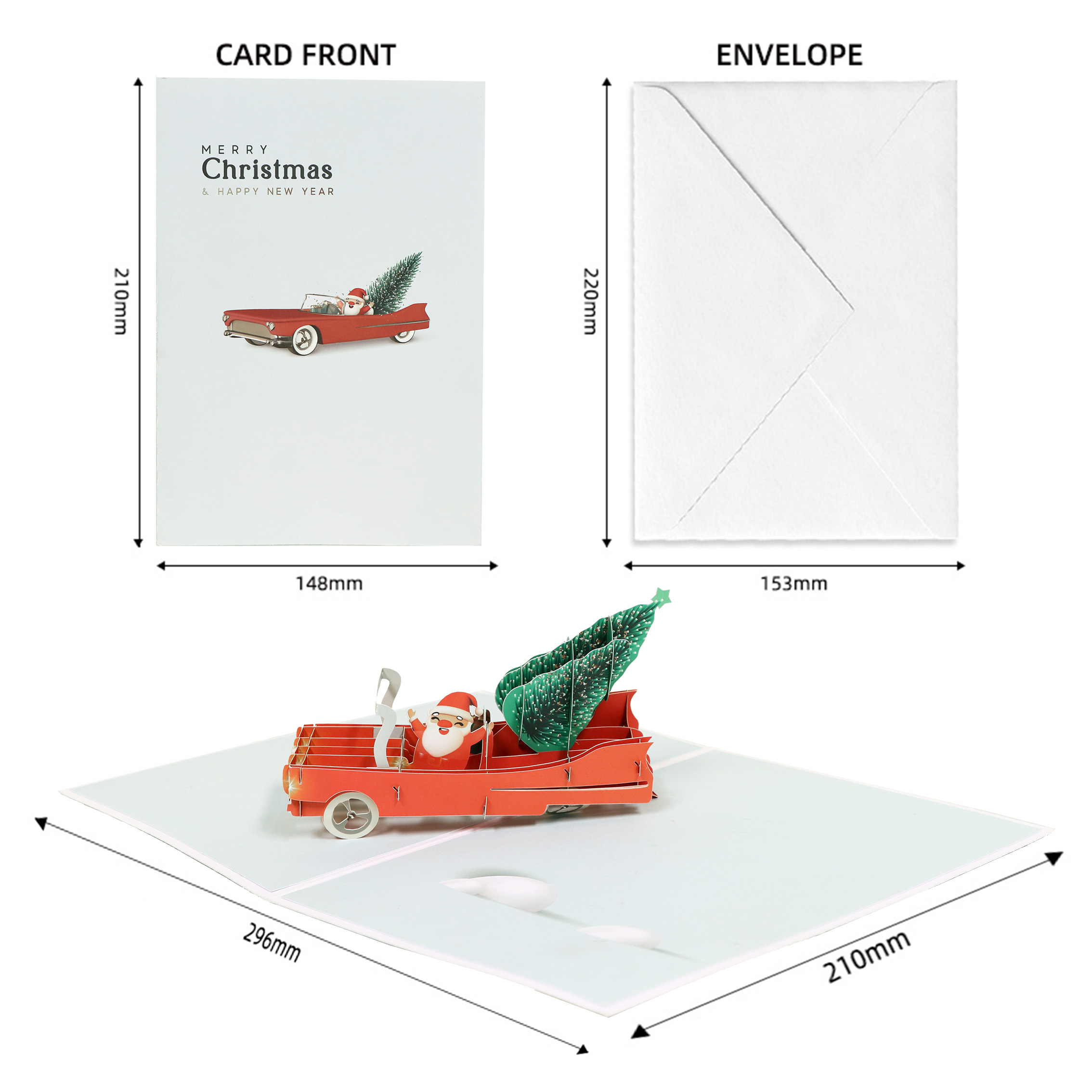 Christmas Pop up Greeting Card (2)