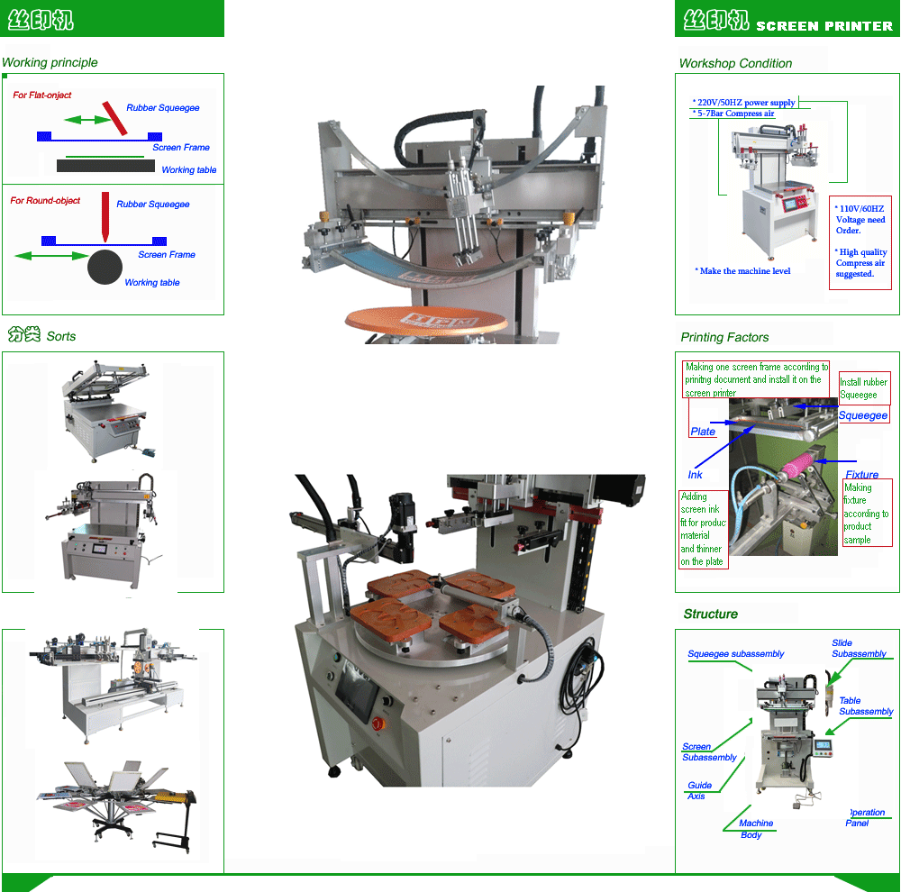 Screen Printer Types Screen Printing Equipment - KC Printing Machine (Group) Limited