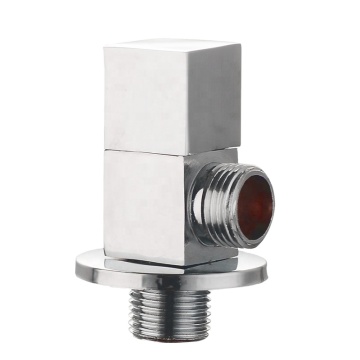 YOROOW Factory Price Brass Angle Valve for Bathroom - Chrome Plated DN15 Stop Valve
