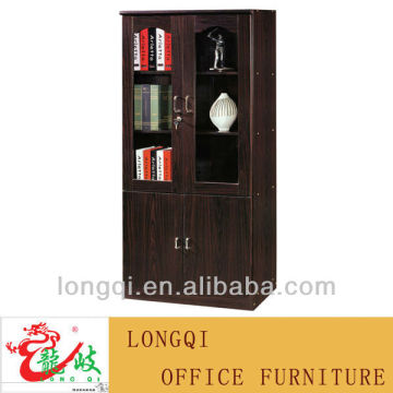 high quality antique bookcase glass doors F02