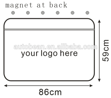 4mm foam type magent car fender cover with customer logo