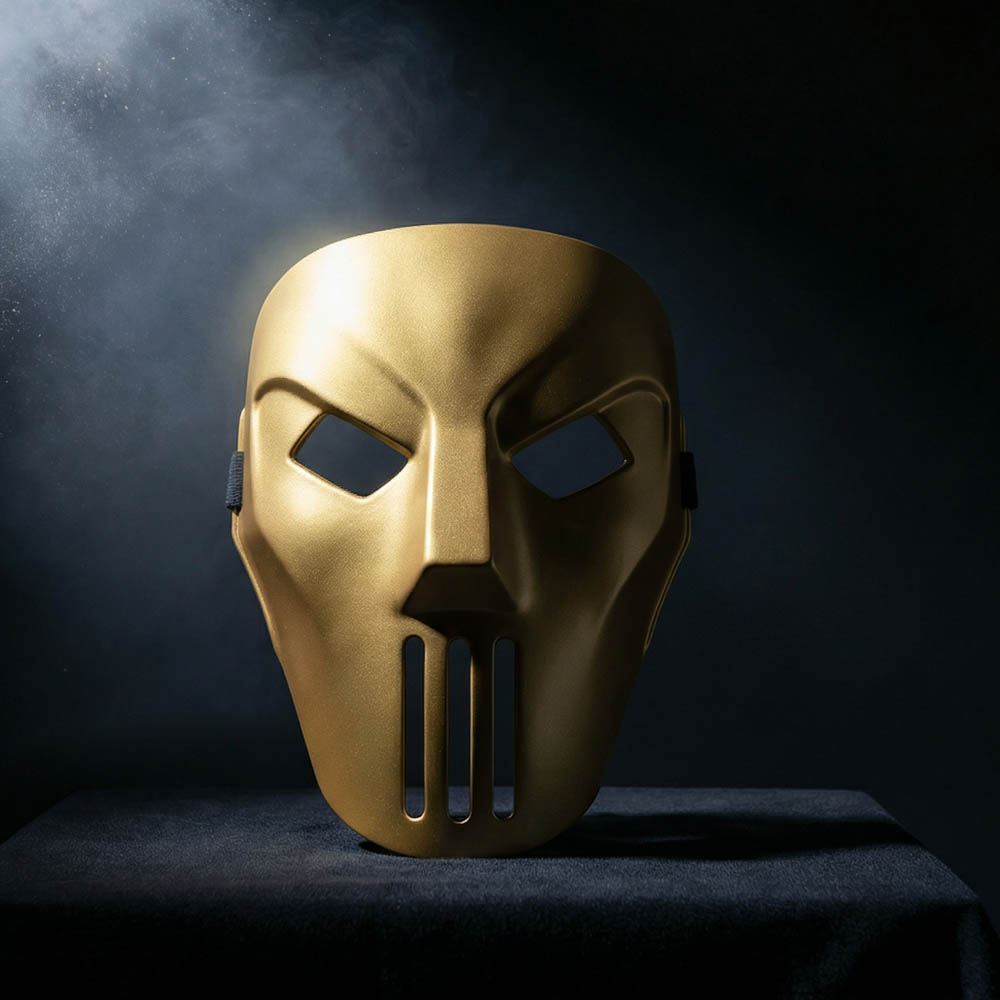 Cosplay Props Gold Mask
