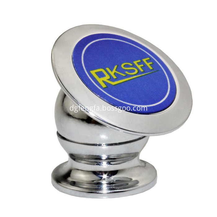 Zinc Alloy Magnetic Phone Holder Silver Zinc Alloy Magnetic Phone Holder Silver