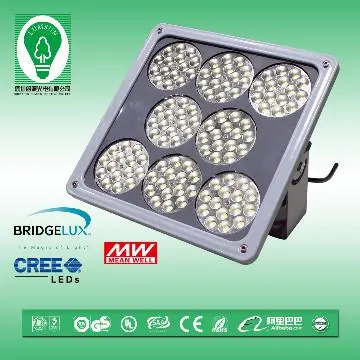 6000K Cool white Gas Station LED Canopy Light IP65