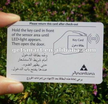 Quality 13.56MHZ Contactless Hotel Key Card