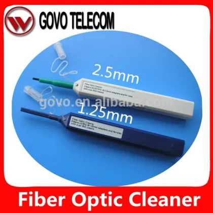 Brand new fiber optical 2.5mm 1.25mm pen type SC LC one click cleaner