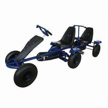 Go Kart with Pb-free/UV-resistant Powder Coating and Heavy-duty Frame