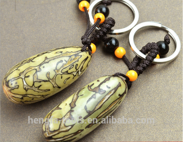 tausend augen grape-fruit key chain/key ring