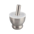 Heavy-duty Stainless Steel Mortar and Pestle Set