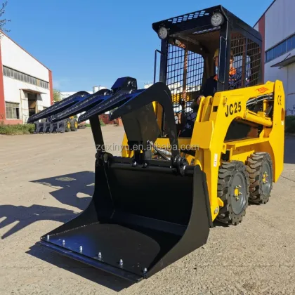 2024 Diesel Crawler Mini Skid Steer Loader - Rhinoceros Compact Track Loader