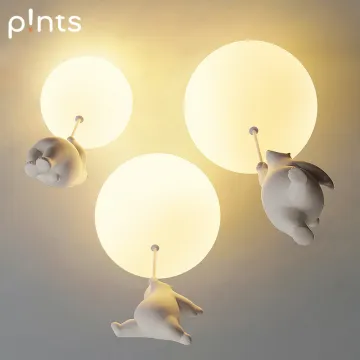 Nordic Modern Balloon Lamp for Children's Room and Bedroom Ceiling Light