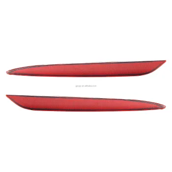 Tesla Model 3 Rear Bumper Parts - 1077406, 1077407 Reflector Accessories