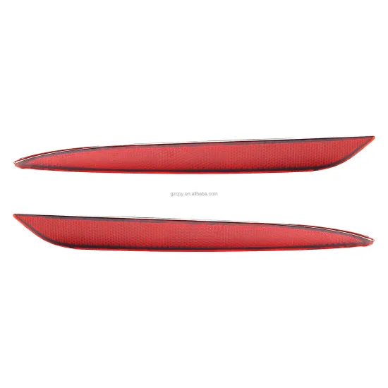 Tesla Model 3 Rear Bumper Parts - 1077406, 1077407 Reflector Accessories