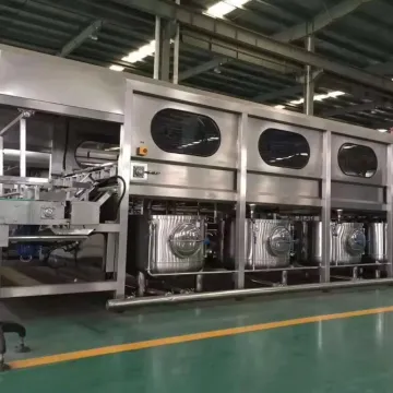 Automatic 5-Gallon Mineral Water Production Line - 18.9 Liter Bucket Bottle Filling Machine