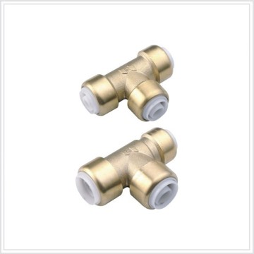 Reducing Tee male brass hose fitting