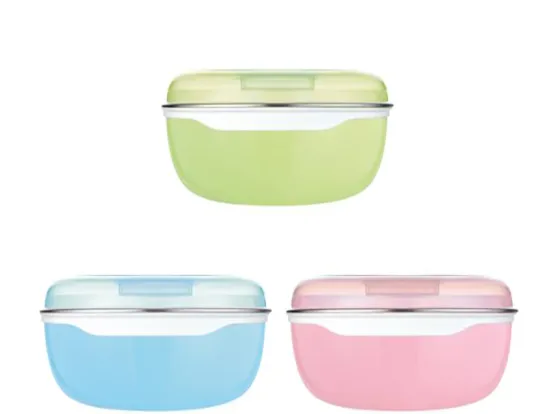 304 Stainless Steel Children's Lunch Box Snack Box