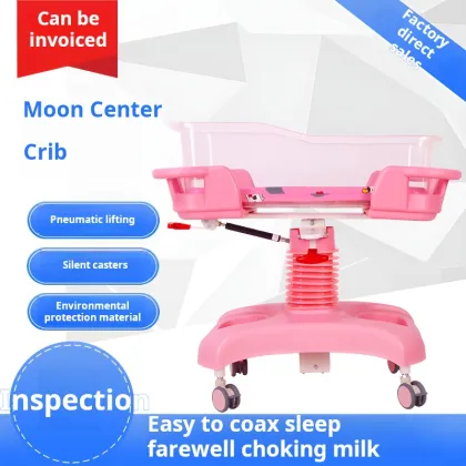 Baby Carriage Tilted by Milk Spill - Newborn Bed and Confinement Center Crib Solutions" 

However, if you need a more concise title, consider:

"Newborn Bed Safety: Carriage Tilt and Confinement Crib Options