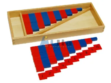 Montessori Small Numerical Rods,montessori materials ,montessori toy
