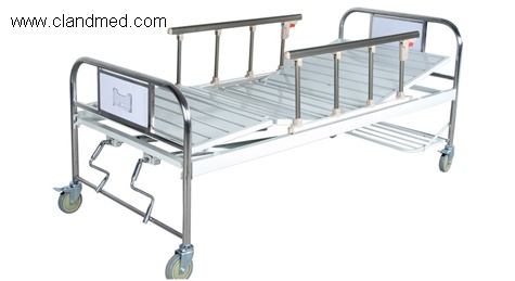 Triple-folding bed with S.S.bedhead