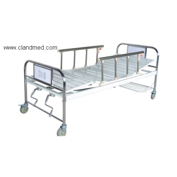 Triple-folding bed with S.S.bedhead