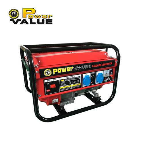 2kw 2000w 5.5hp portable petrol gasoline generator