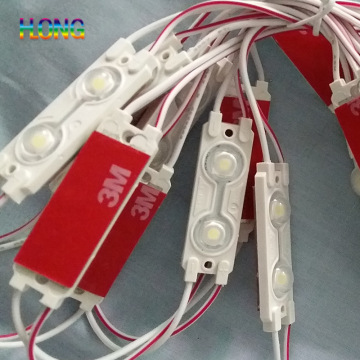 Injection Module 2 LED Chips with Lens White SMD LED
