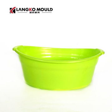 Taizhou Oval Shape Plastic Injection Wash Basin Mold Manufacturer