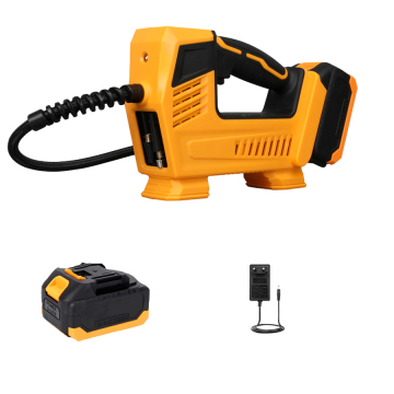 Ultimate Portable Air Pump: Chargeable Tyre Inflator, Electric Air Pump, Power Tool Set, Car Battery Jump Starter & Tire Inflator in One Device