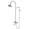 Oil Rubbed Bronze Brass Shower System With Handheld