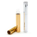 Hochwertiges goldenes Aluminium 4ml Drehen Sie leere Stiftbehälter Metall Lip Gloss Flasche