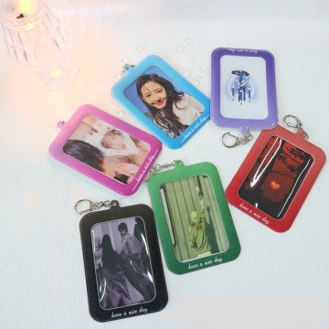 Custom PVC Card Holder with Simple Color Design - Ready to Ship