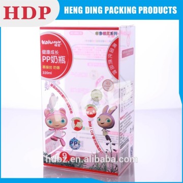 Soft Crease Line Clear PVC -Verpackungsbox
