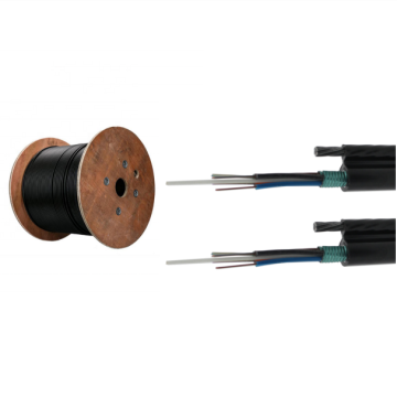 1km Manufacturer's Outdoor Overhead Self-Supporting Figure 8 Fiber Optic Cable with Single Mode SM Steel Wire Strand Conductor - Minimum Order Quantity (MOQ)