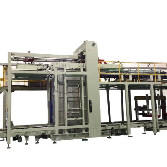 High-Level Depalletizer for Unloading Empty Cans and Glass Bottles