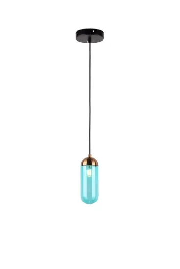 colorful glass E27 pendant lamp