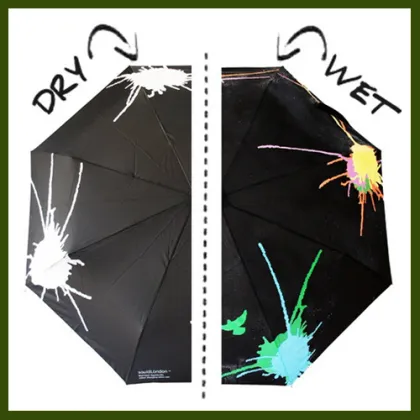 Creative Magic Rain Umbrella, Color Changing Rain Umbrella