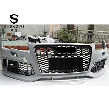 Auto Body Kit: Front Bumper with Grille and Lip for Audi A7 2012-2015 RS7 Upgrade