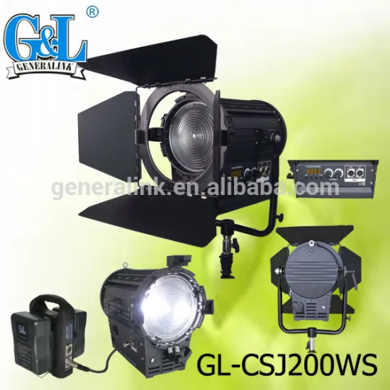 pro high CRI >97 led video fresnel spot light