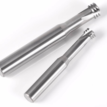Gerchetto personalizzato 3/4 Flauto Flauto Cutter: un mulino in carburo di tungsteno preciso per applicazioni di threading