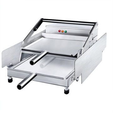 Fast Food Restaurant Equipment: Stainless Steel Hamburger Bun Toaster Machine