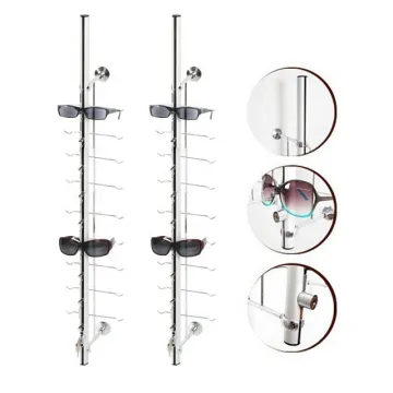 Aluminum Alloy Lockable Glasses Display Rack LOC-A-16