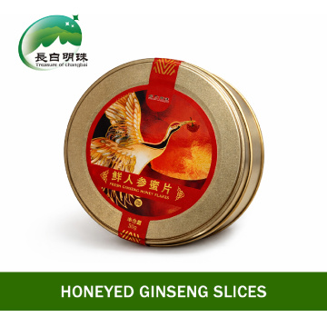 Натуральный женьшень, пропитанный медом