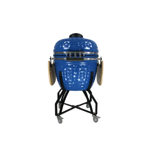 Portable 26-Inch Auplex Kamado Grill Steel BBQ Smoker for Camping and Garden